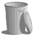 Description: trash can